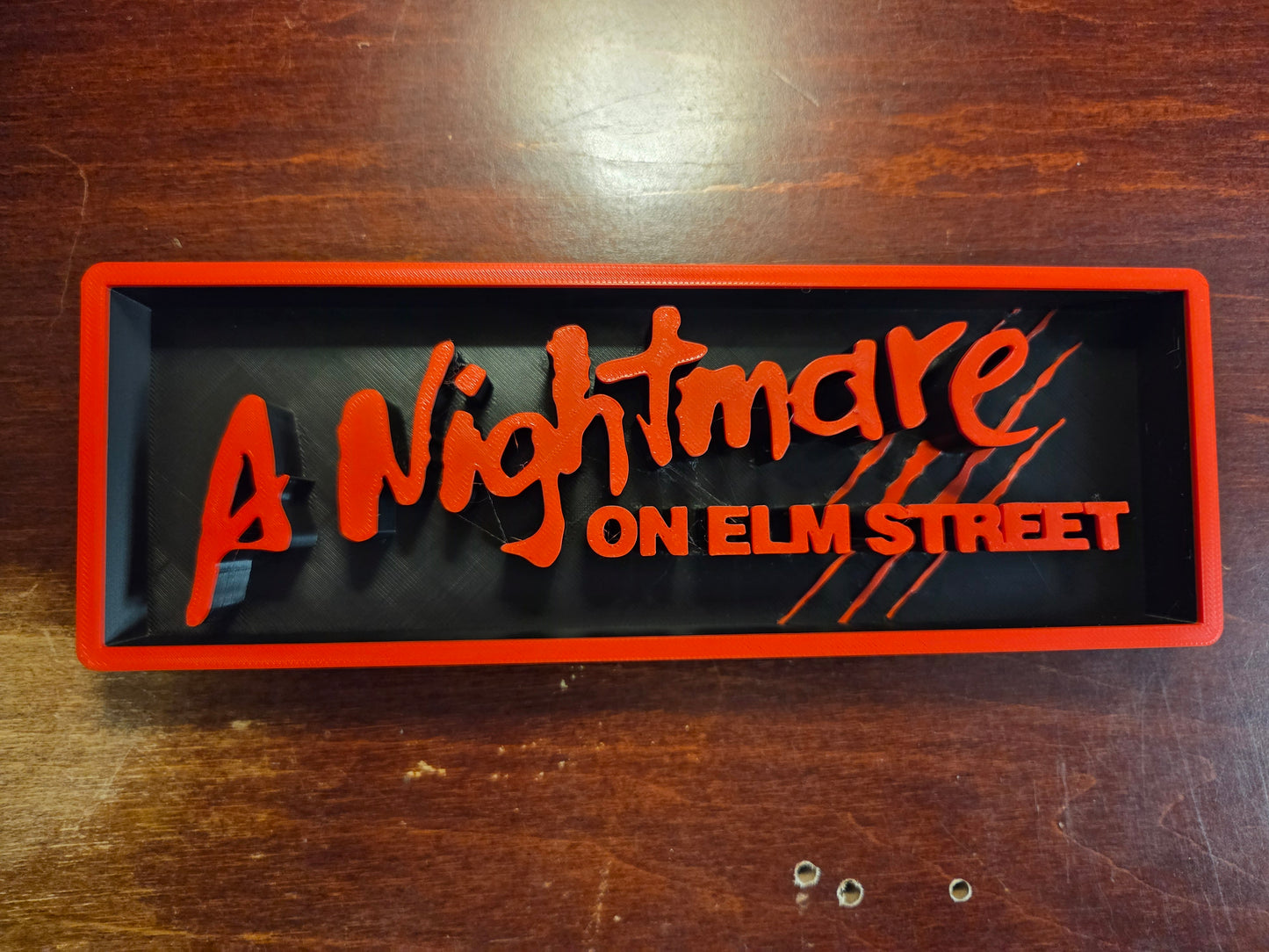 A Nightmare on Elm Street 3D Printed Standee