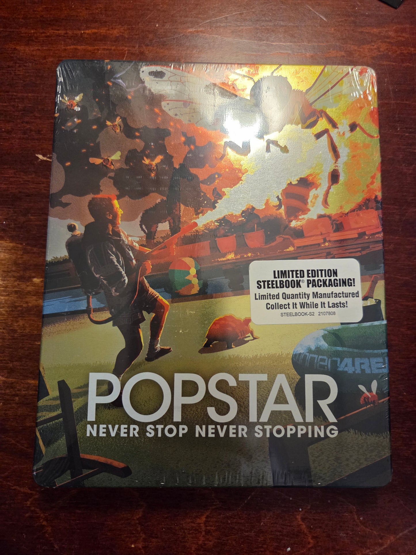 Popstar: Never Stop Never Stopping Shout! Factory Steelbook (Rare & OOP)